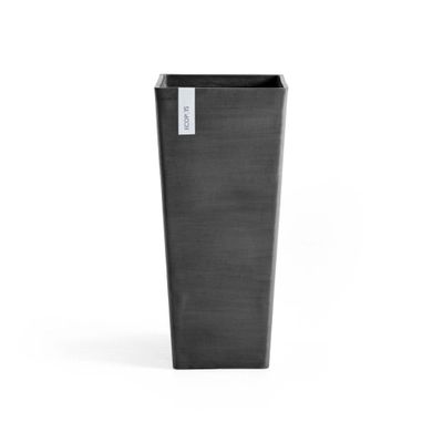 Kukkaruukku Rotterdam korkea 70cm tummanharmaa