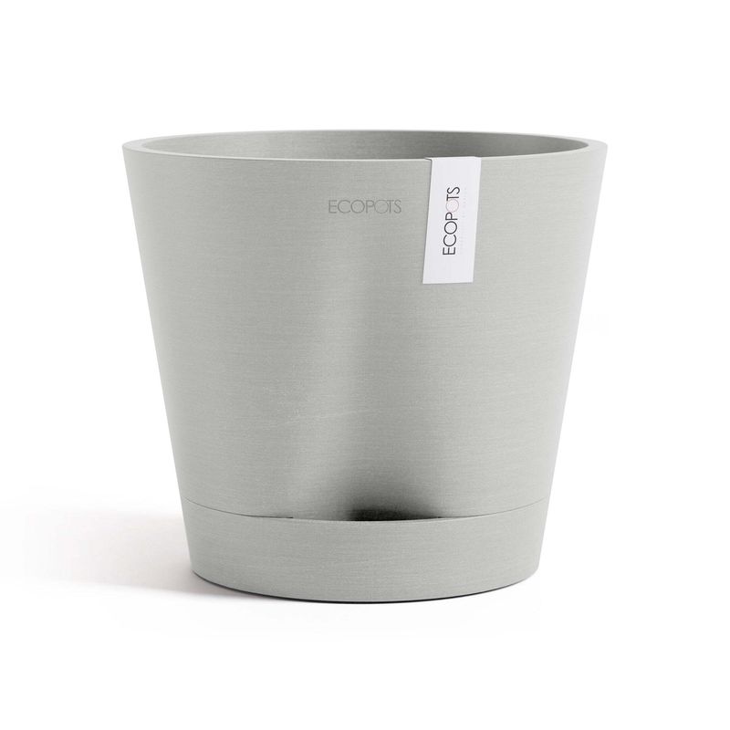 Kukkaruukku Venetsia 2.0 20cm valkoharmaa