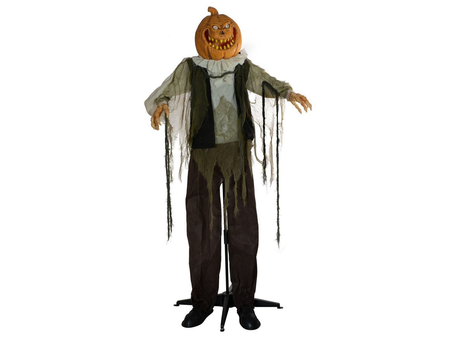 Kurpitsamies 170cm, animoitu halloweenhahmo