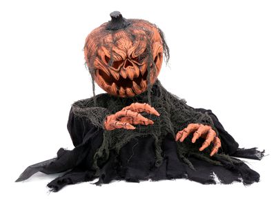 Kurpitsahirviö 50cm, animoitu halloweenhahmo