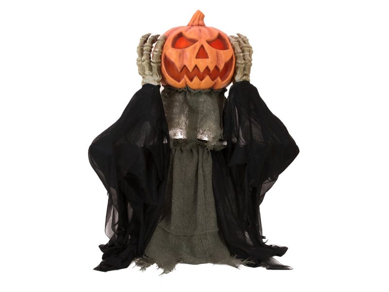 Kurpitsamonsteri 70cm, animoitu halloweenhahmo