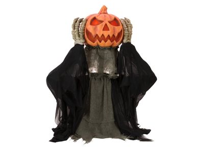 Kurpitsamonsteri 70cm, animoitu halloweenhahmo
