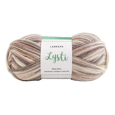 Lankava Lysti sukkalanka 100g - Untuva