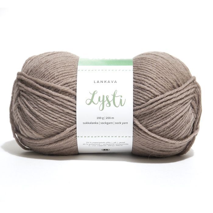 Lankava Lysti sukkalanka 100g - Hiekka