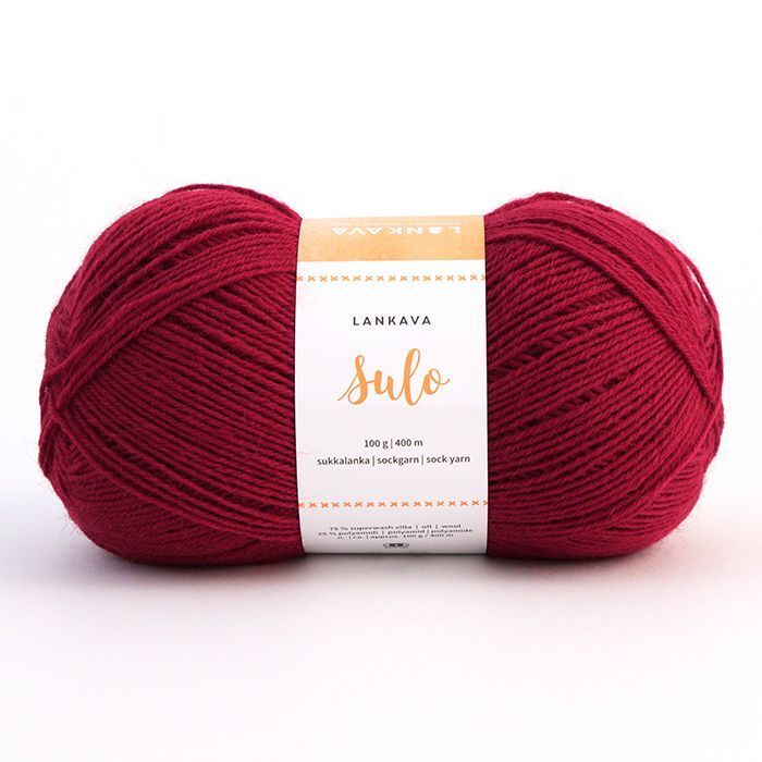 Lankava Sulo sukkalanka 100g - Punajuuri