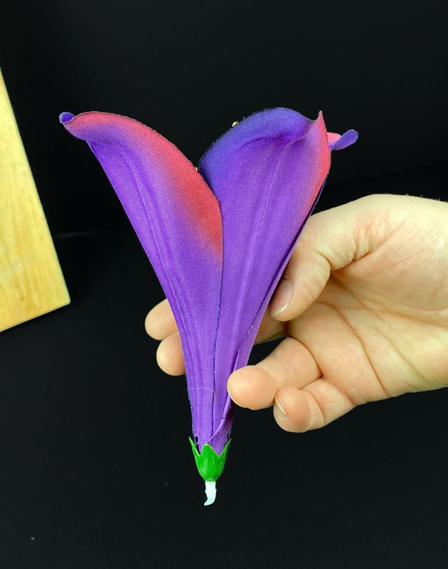 Lilja tekokukkapää, tumma violetti