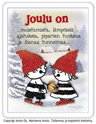 Magneetti: joulukaverit