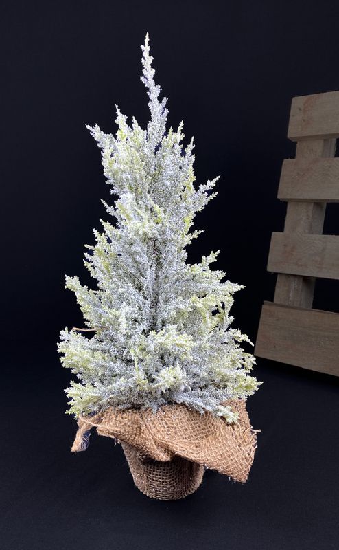 Lumipeitteinen tuija tekokasvi, 37cm