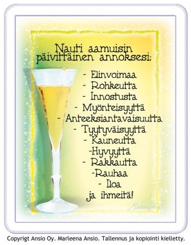 Magneetti: aamuohje
