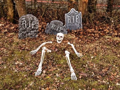 Luuranko osina, halloweenkoriste