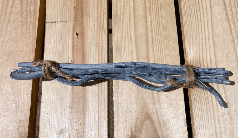Luonnonoksat, valkaistu nippu 30cm