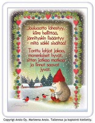Magneetti: jouluviesti