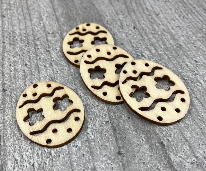 Koristemuna vaneria, kukkakuvio 4kpl