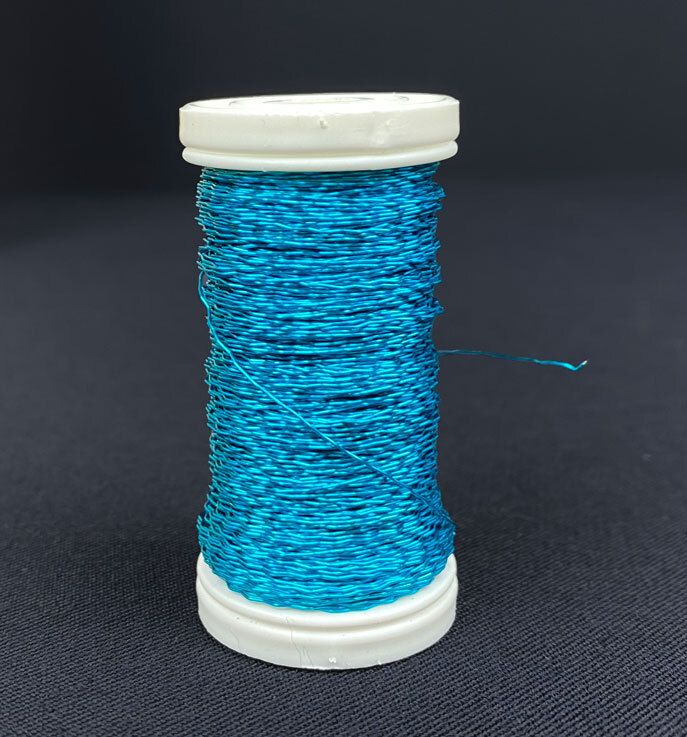 Koristerautalanka 40g, turkoosi