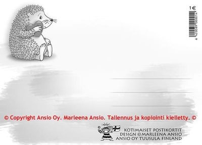 Kortti Marleena Ansio: kiireinen siili