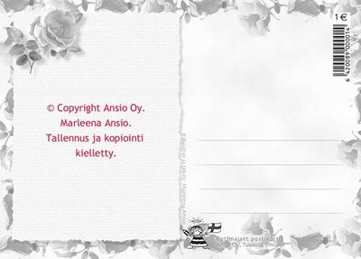 Kortti Marleena Ansio: onnittelu (ruots.)