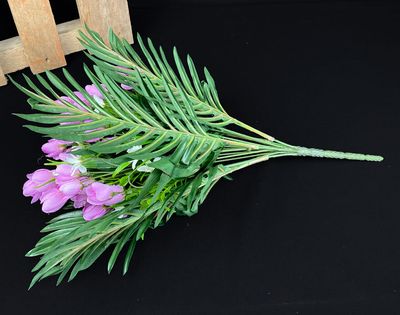 Krookus kestokukkakimppu, violetti