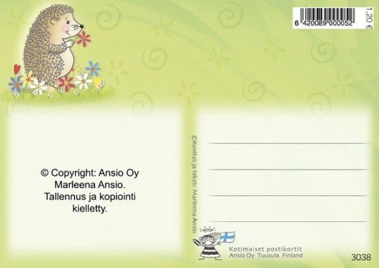 Kortti Marleena Ansio: siili