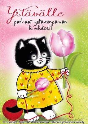 Kortti ystävälle -Marleena Ansio