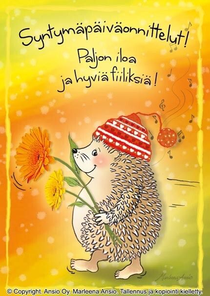 Kortti Marleena Ansio: synttärisiili