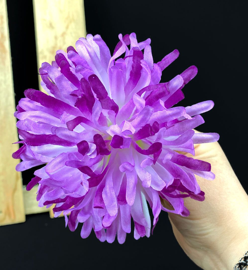 Violetti krysanteemi tekokukka