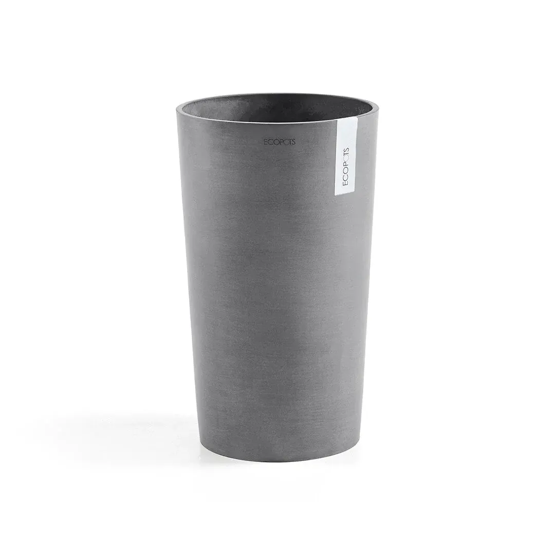 Kukkaruukku Amsterdam keskikorkea 50cm harmaa
