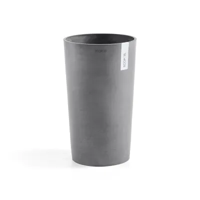 Kukkaruukku Amsterdam keskikorkea 50cm harmaa