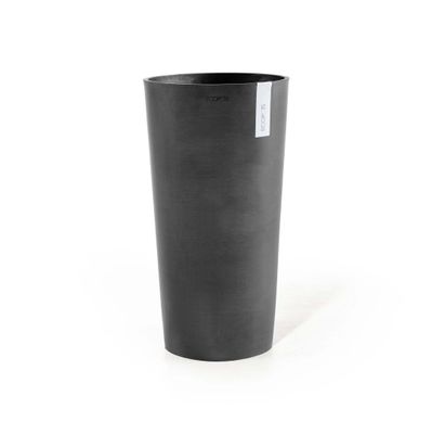 Kukkaruukku Amsterdam korkea 90cm tummanharmaa