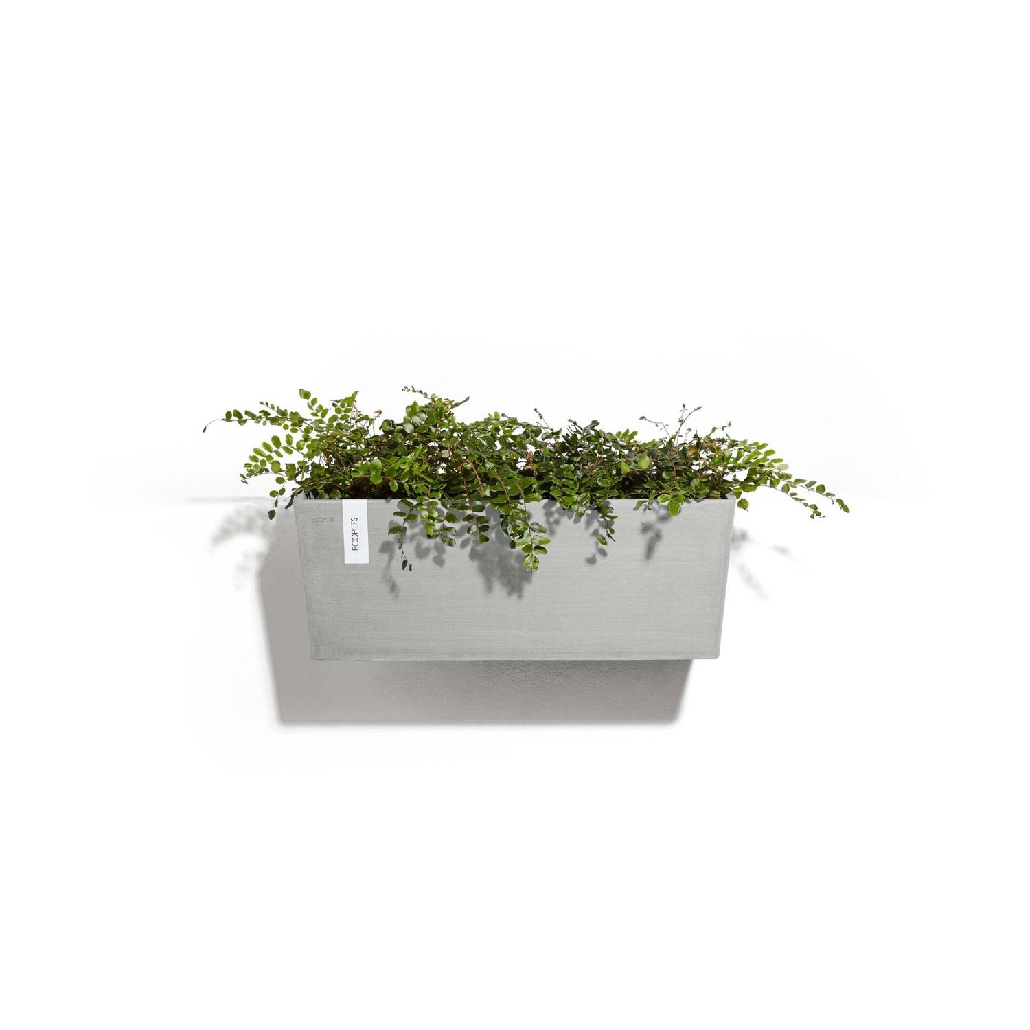 Kukkaruukku Bruge ripustettava 55cm valkoharmaa
