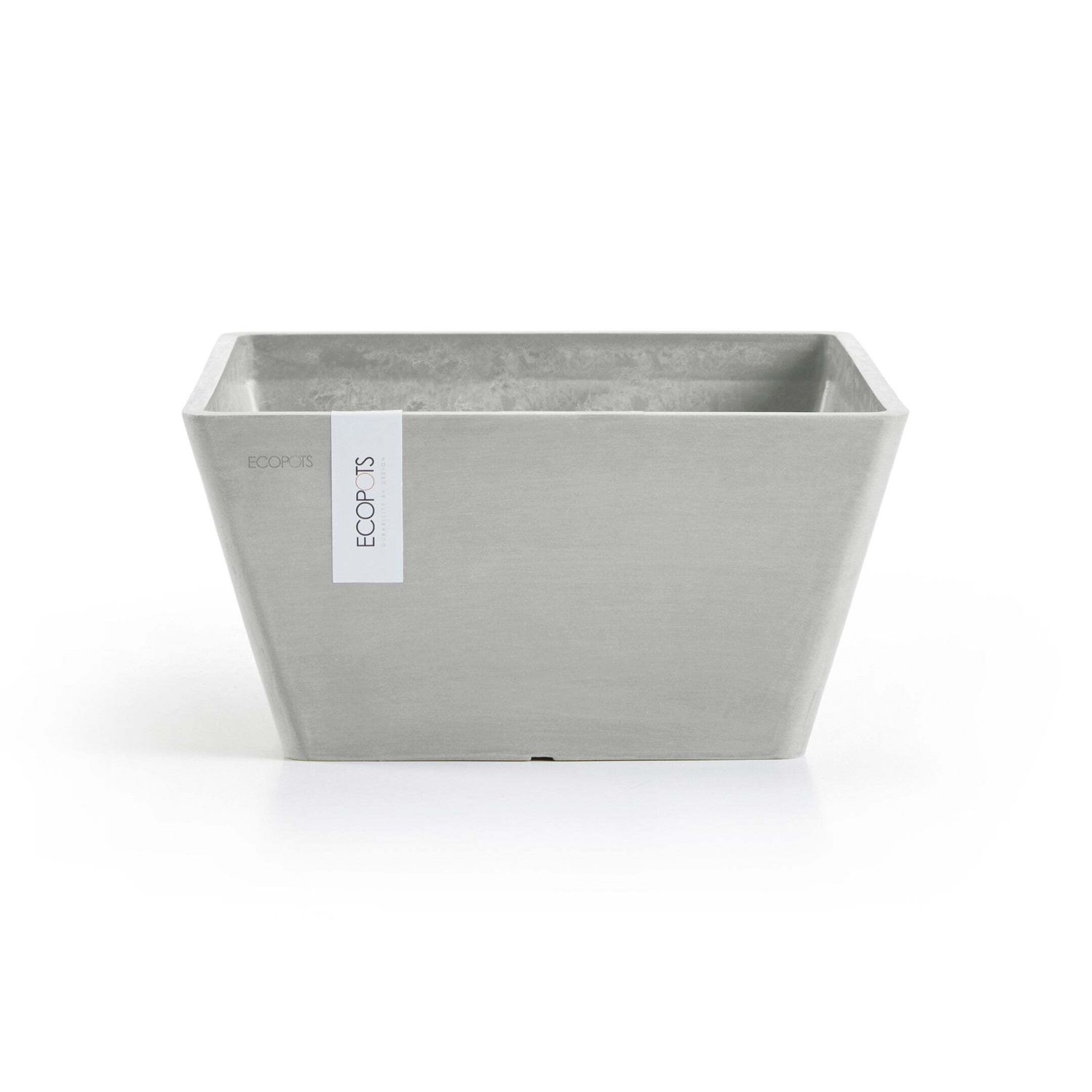 Kukkaruukku Berliini 25cm valkoharmaa