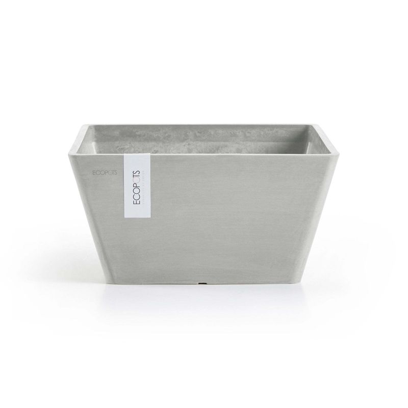 Kukkaruukku Berliini 30cm valkoharmaa