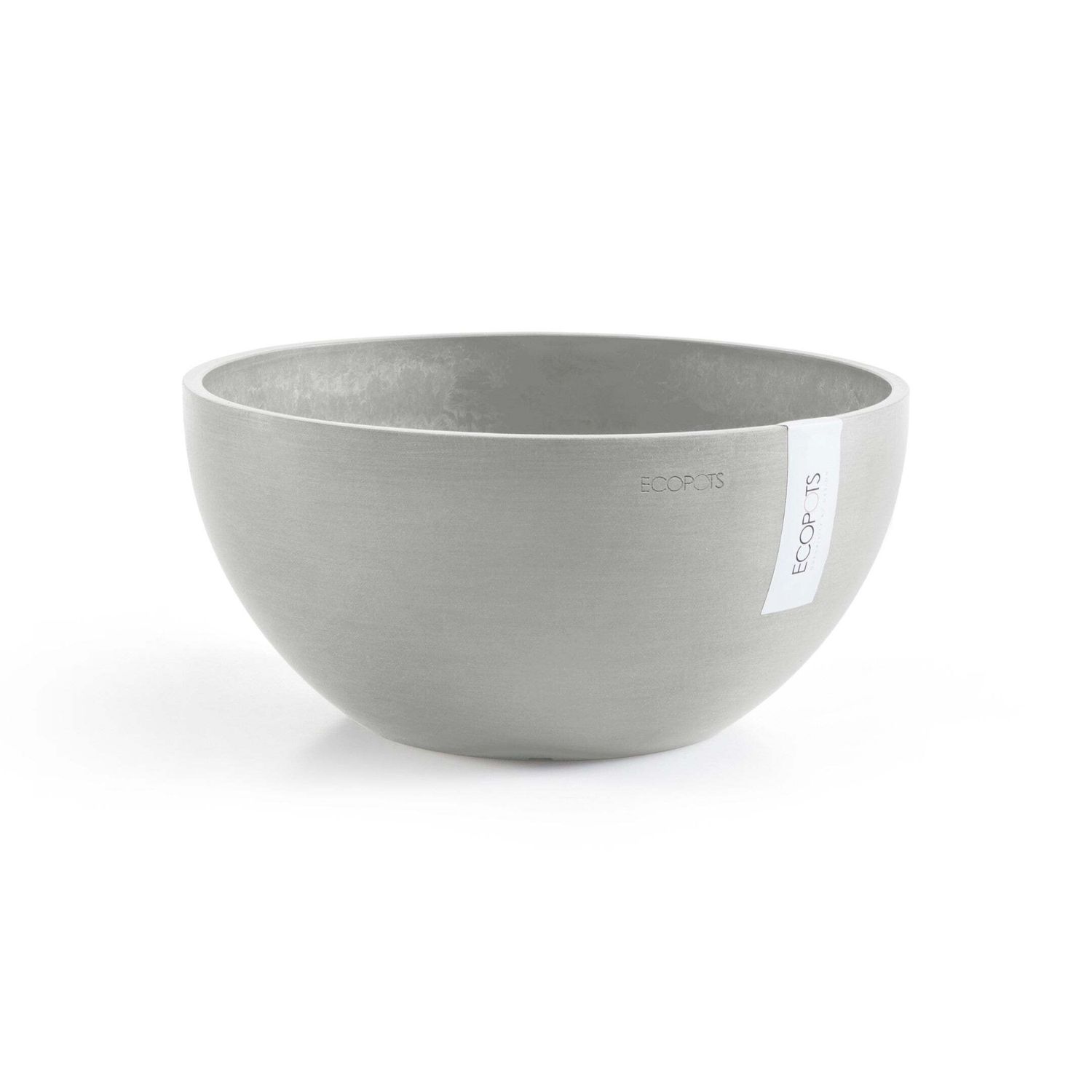 Kukkaruukku Brysseli 25cm valkoharmaa