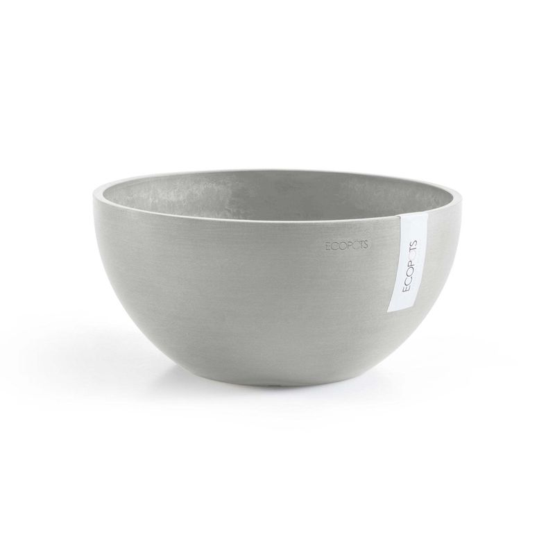 Kukkaruukku Brysseli 25cm valkoharmaa