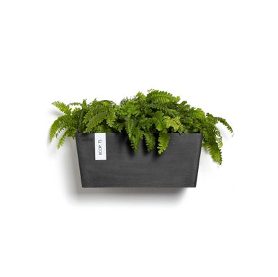 Kukkaruukku Manhattan seinälle 35cm tummanharmaa