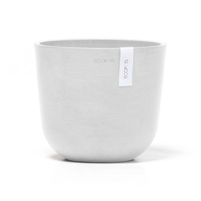 Kukkaruukku Oslo 19cm valkoinen