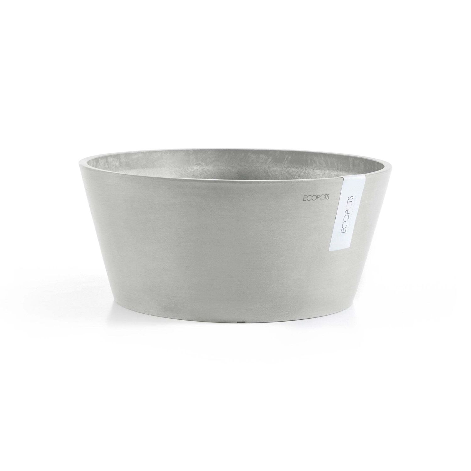 Kukkaruukku Frankfurt 30cm valkoharmaa