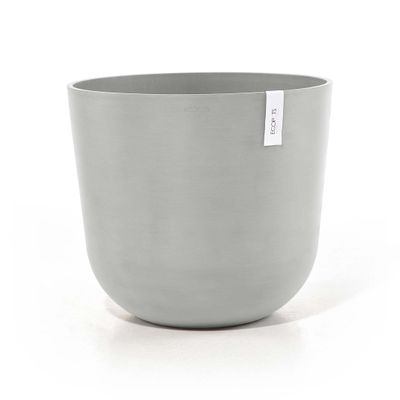 Kukkaruukku Oslo 55cm valkoharmaa