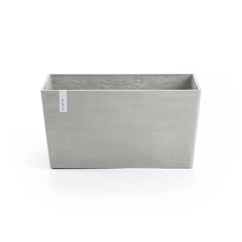 Kukkaruukku Pariisi 80cm valkoharmaa