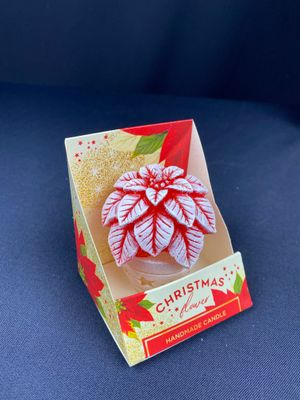 Joulutähtikynttilä punainen