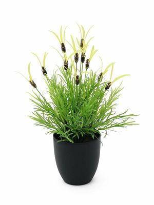 Koristeheinä tekokasvi ruukussa 40cm