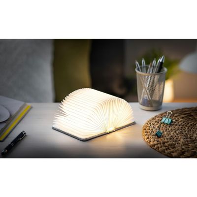 Gingko Smart Book - valaisin mini, urban grey (harmaa)