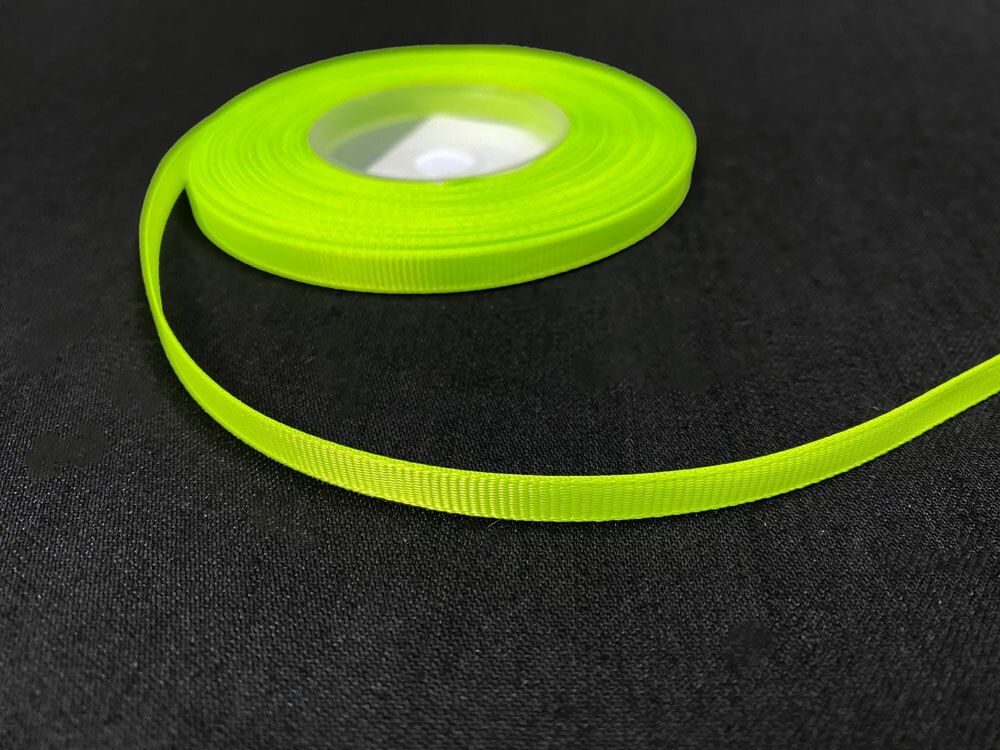 Grosgrain nauha 0,65cm/5m, apple green