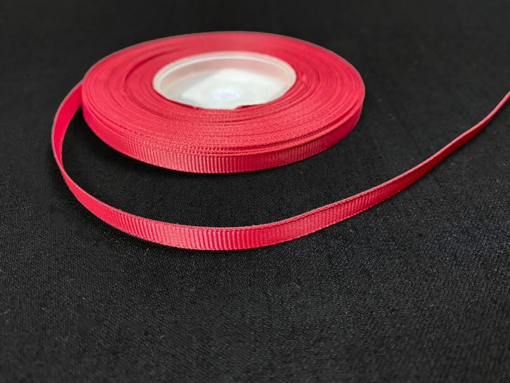 Grosgrain nauha 0,65cm/5m, viininpunainen