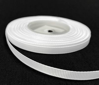 Grosgrain nauha 0,65cm/5m, valkoinen
