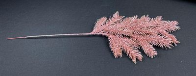 Glitter teko-oksa, rosa/kupari