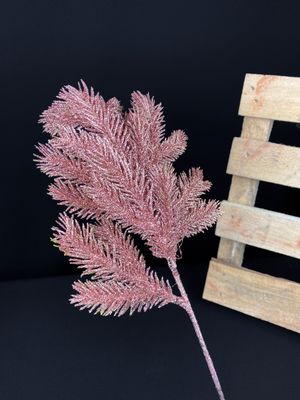 Glitter teko-oksa, rosa/kupari