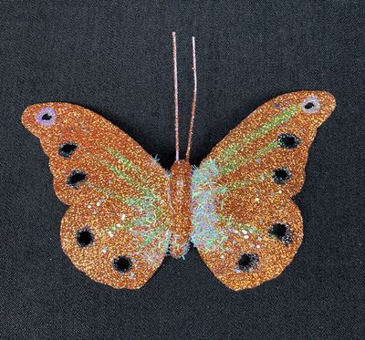 Glitter-koristeperhonen, kupari