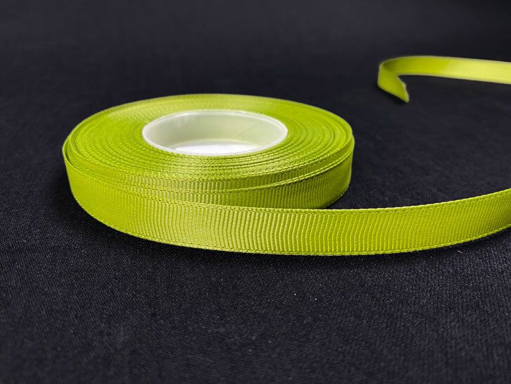 Grosgrain nauha 1,2cm/4m, oliivin vihreä