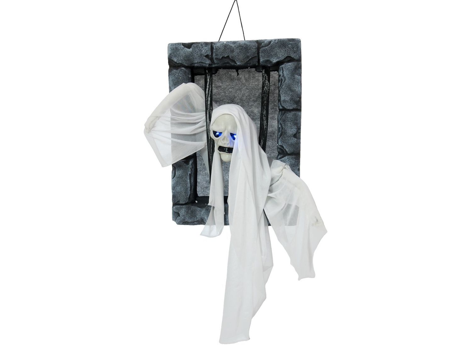Halloweenkoriste; kummitus vankilassa