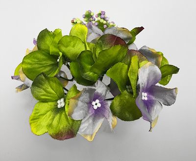 Hortensia tekokukkapää, vihreä/siniharmaa